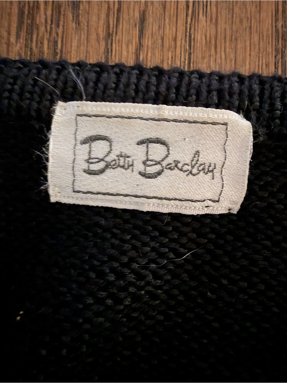 Vintage Betty Barclay Knit Sweater Dress - Picture 3 of 5